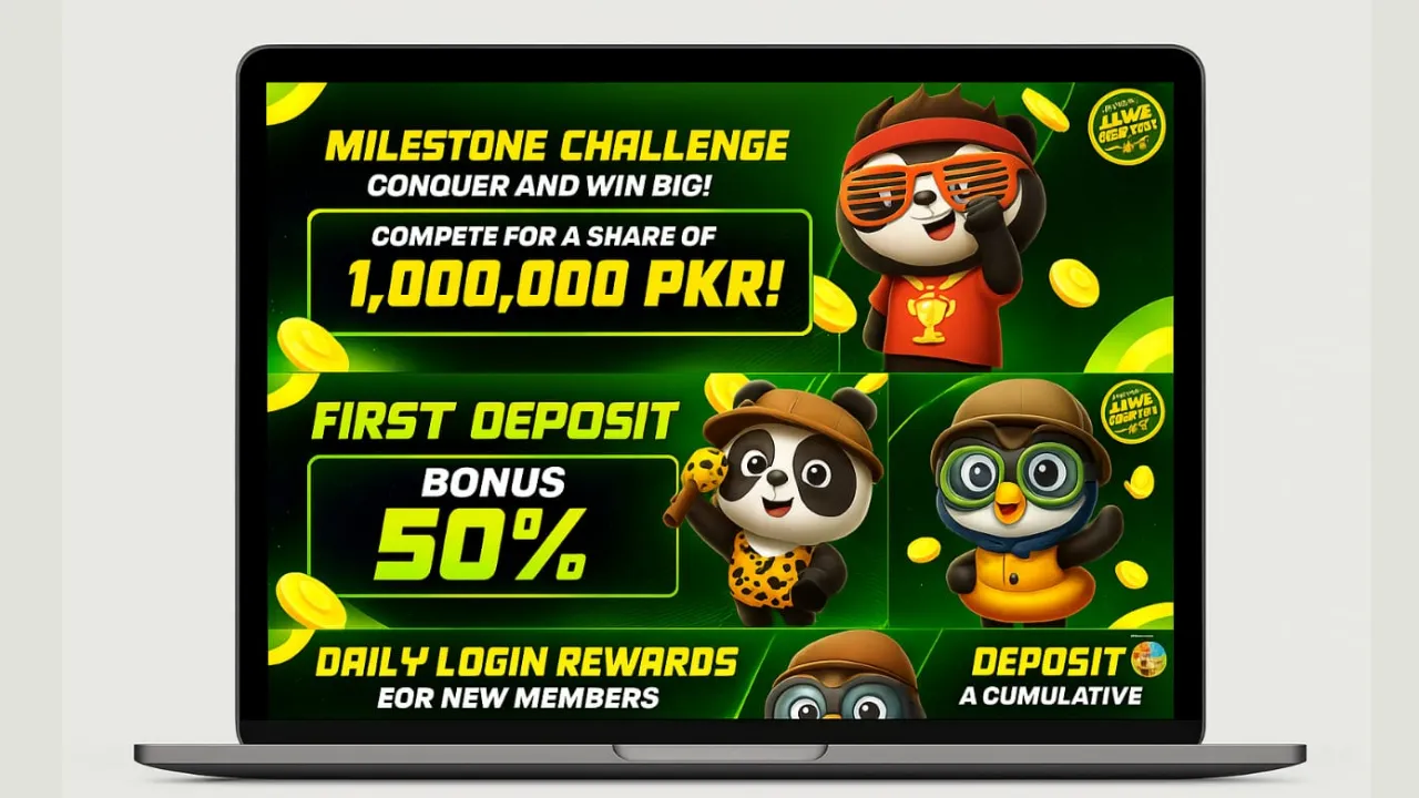 LLYY Game first deposit bonus